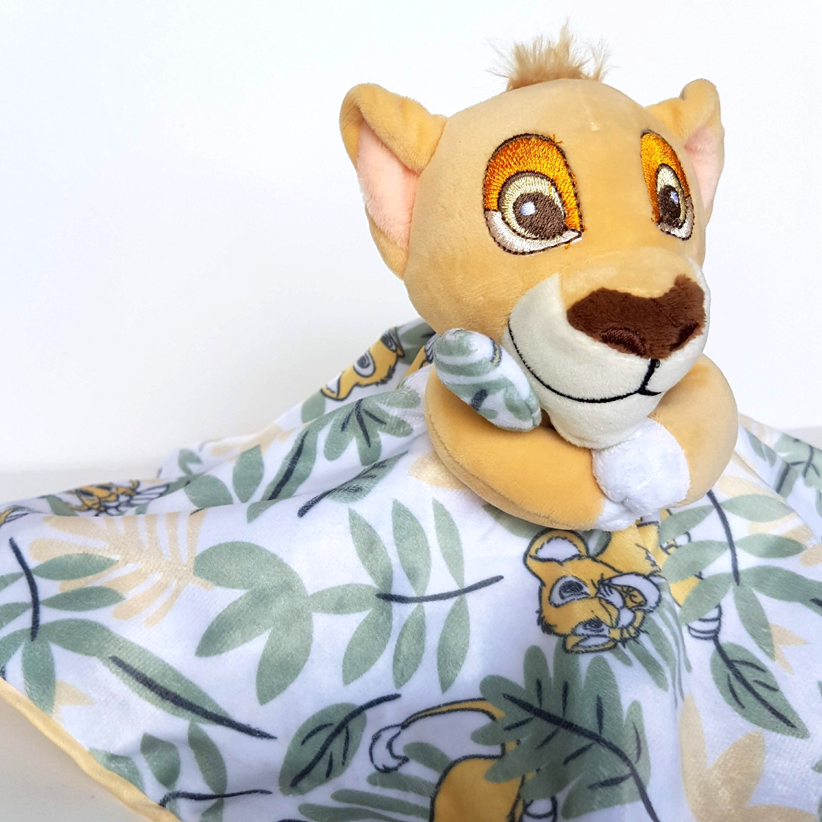 Disney LION KING SIMBA Lovey Security Blanket Comforter Plush Baby Soft Toy Cute3
