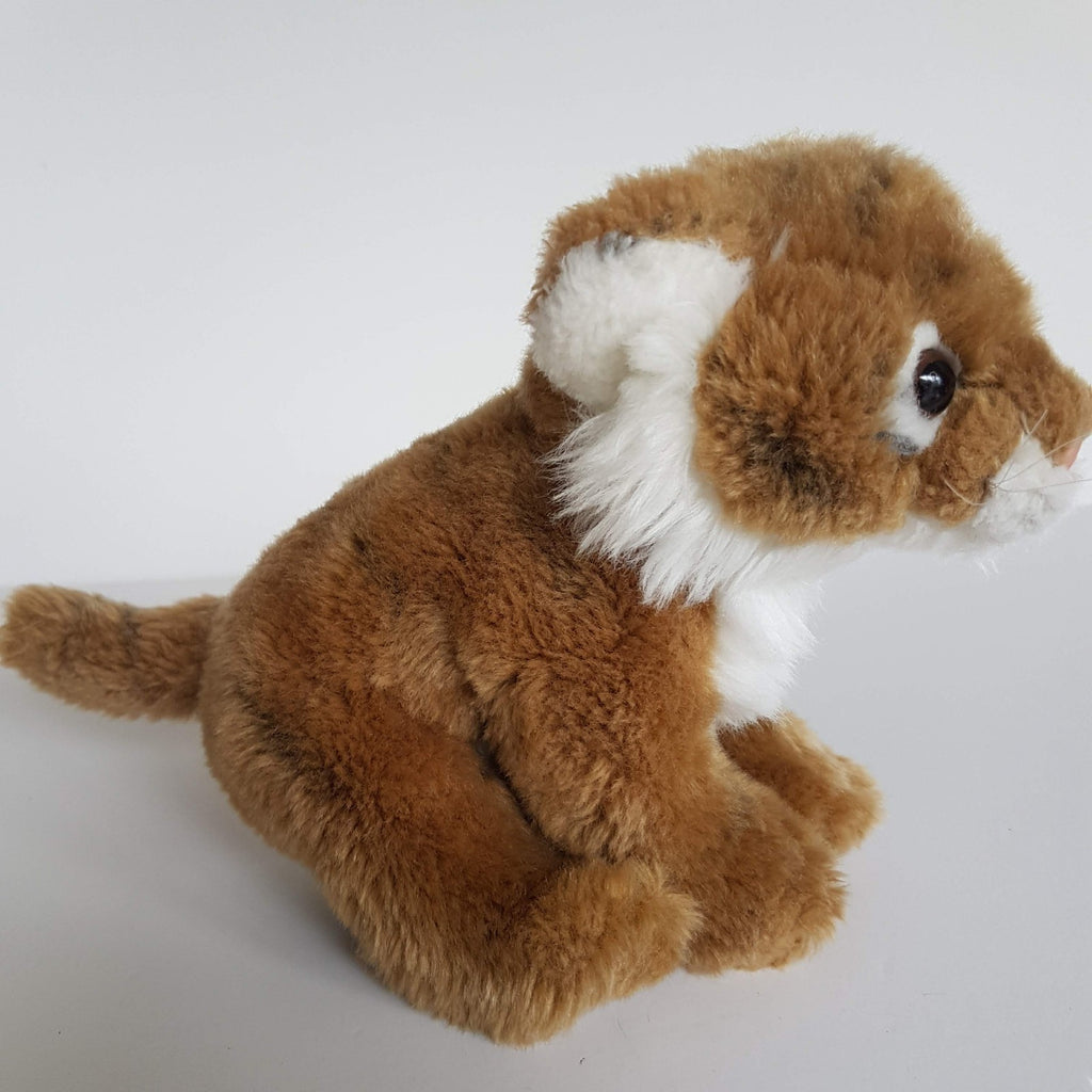 WWF Vintage TIGER WILD CAT Plush 1986 Soft Toy Stuffed Animal 18cm Safari Jungle6