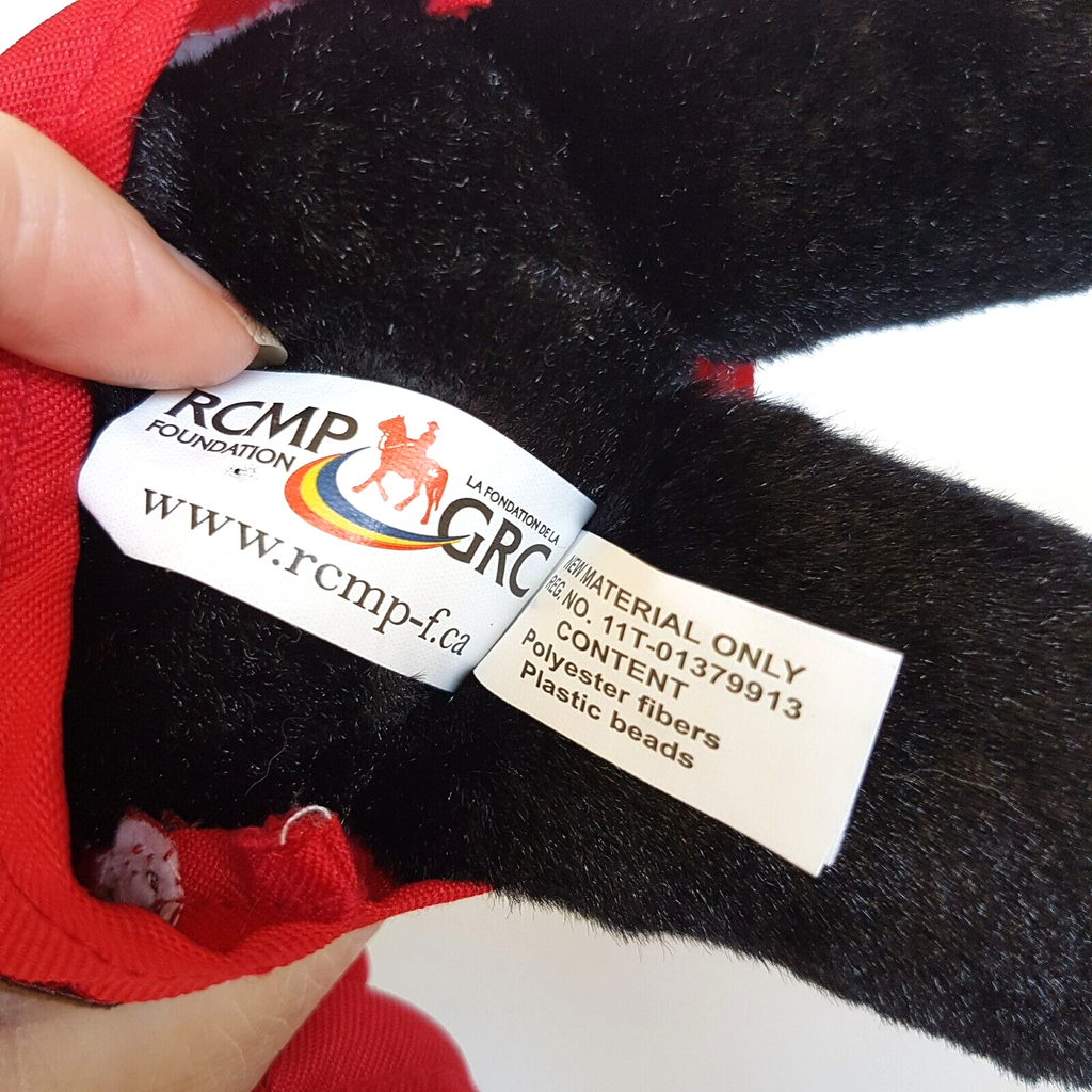 Royal Canada Mounted Police TEDDY BEAR Plush Uniform Stuffed Animal Soft Toy13