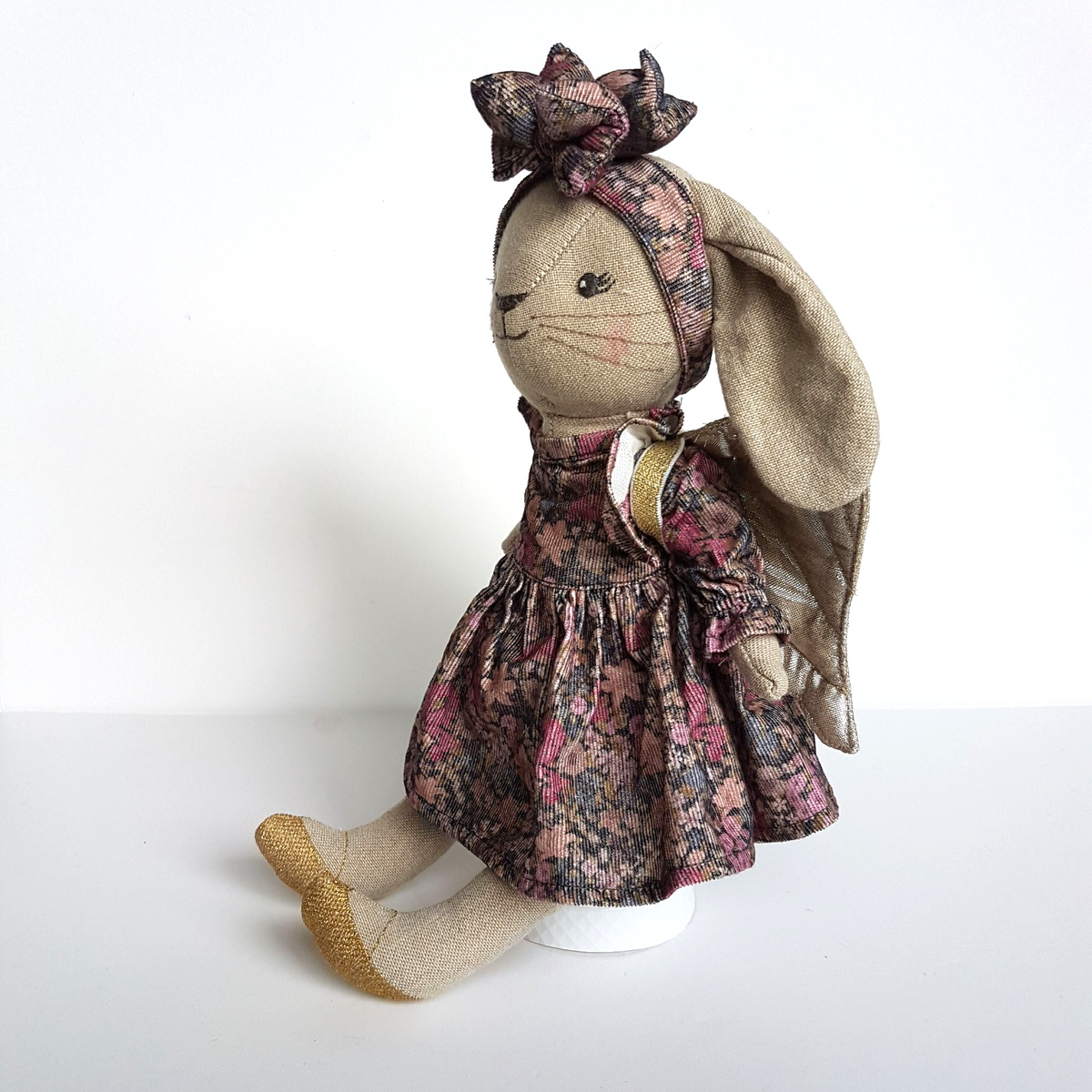 RARE Jaime Kay PENELOPE BUNNY Plush Limited Edition Soft Toy 30cm Stuffed Animal7