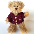 SETTLER BEARS Teddy Bear Plush 24cm Stuffed Animal Soft Toy Cardigan Cute Unique0