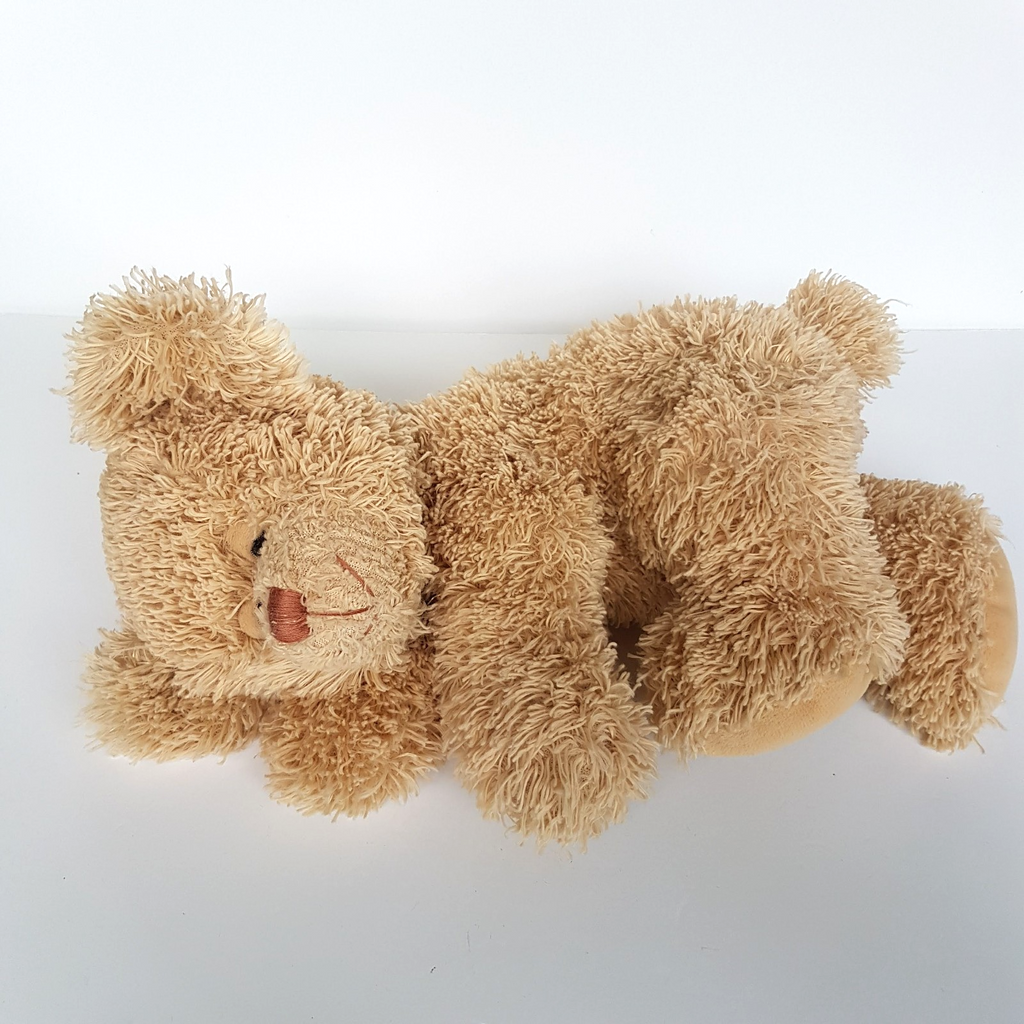 Cute SLEEPY EYE TEDDY BEAR 32cm Plush Soft Toy Stuffed Animal Cuddly Floppy Toy3