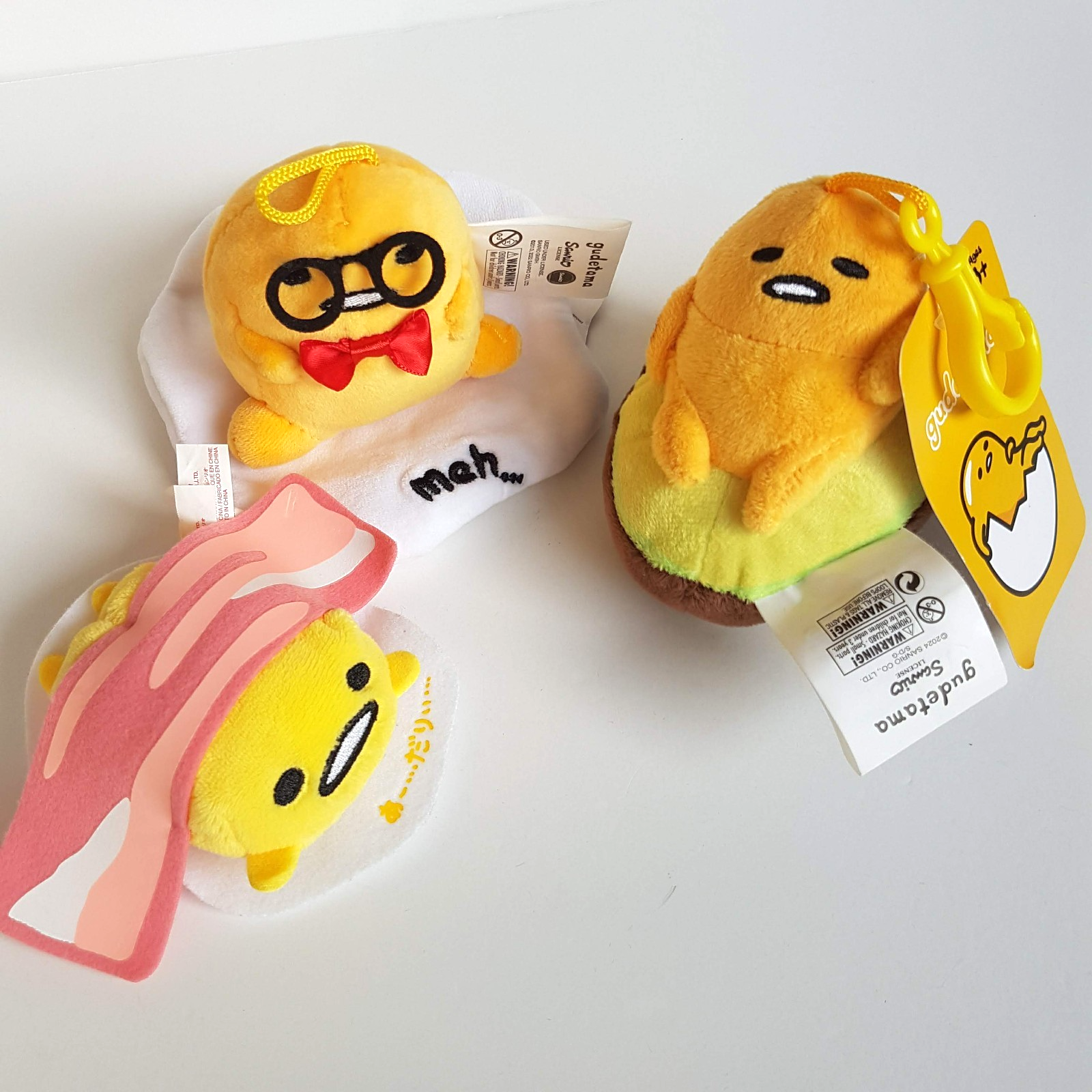 GUDETAMA EGG Plush Small Anime TV Character MEH Soft Toy Stuffed Animal Cute4