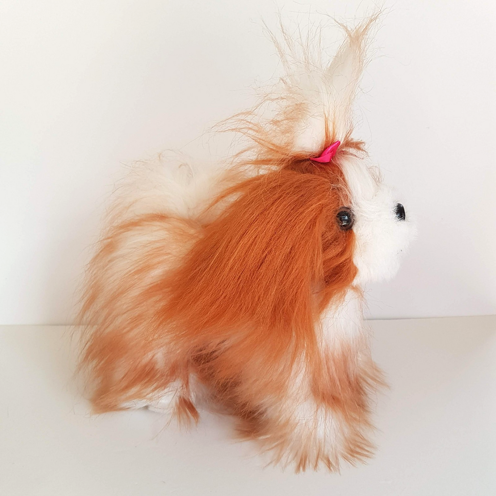 Asda SHIH TZU LHASA APSO Plush 25cm Stuffed Animal Soft Toy Long Hair Cute Puppy2