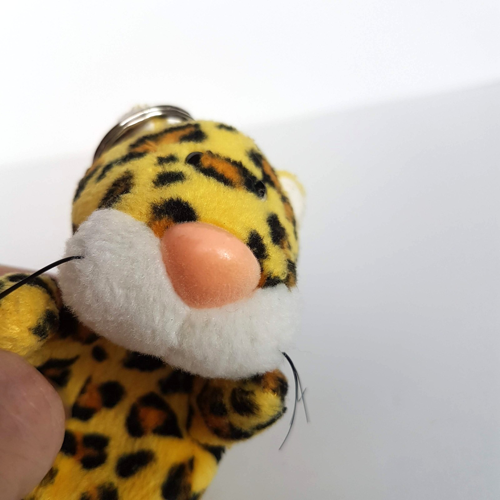 Nici YELLOW JAGUAR KEYCHAIN Leopard Wild Cat Key Ring Stuffed Animal Soft Toy6