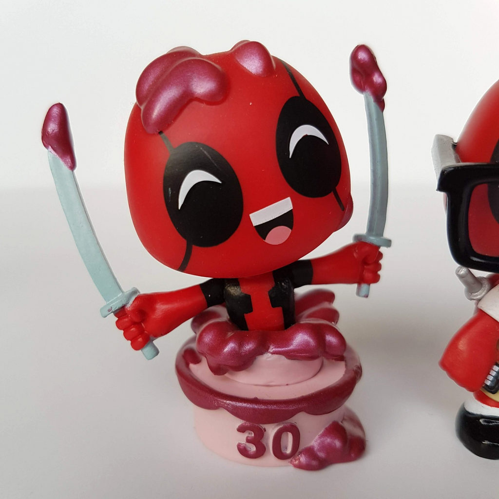 Funko Mystery Minis DEADPOOL 30th Anniversary + Nerd Action Figures Bobble Toys1