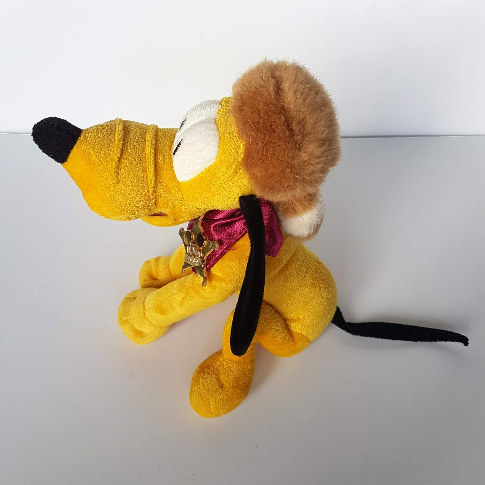 Disney 50th ANNIVERSARY PLUTO Dog Plush Soft Toy Hat Puppy Stuffed Animal Cute3
