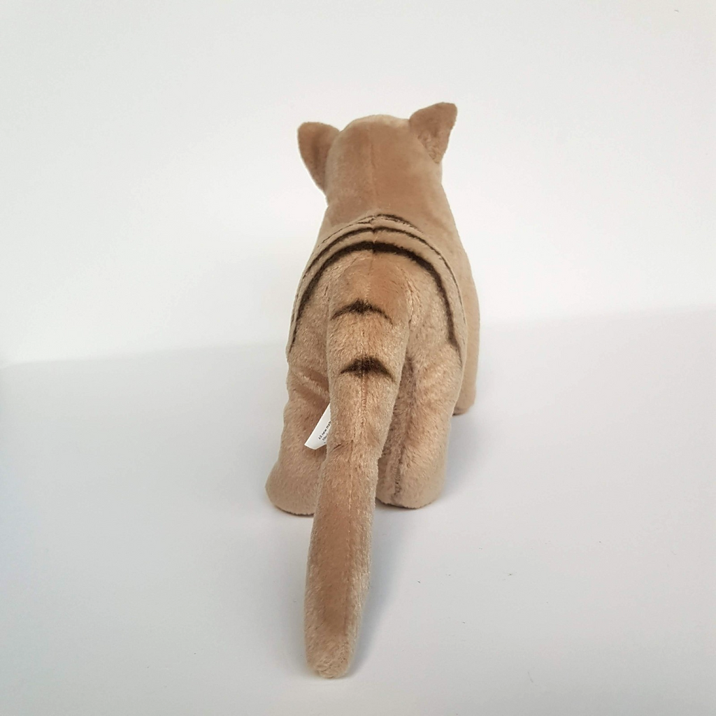 Korimco TASMANIAN TIGER Thylacine Wild Cat Plush Stuffed Animal Small Soft Toy2