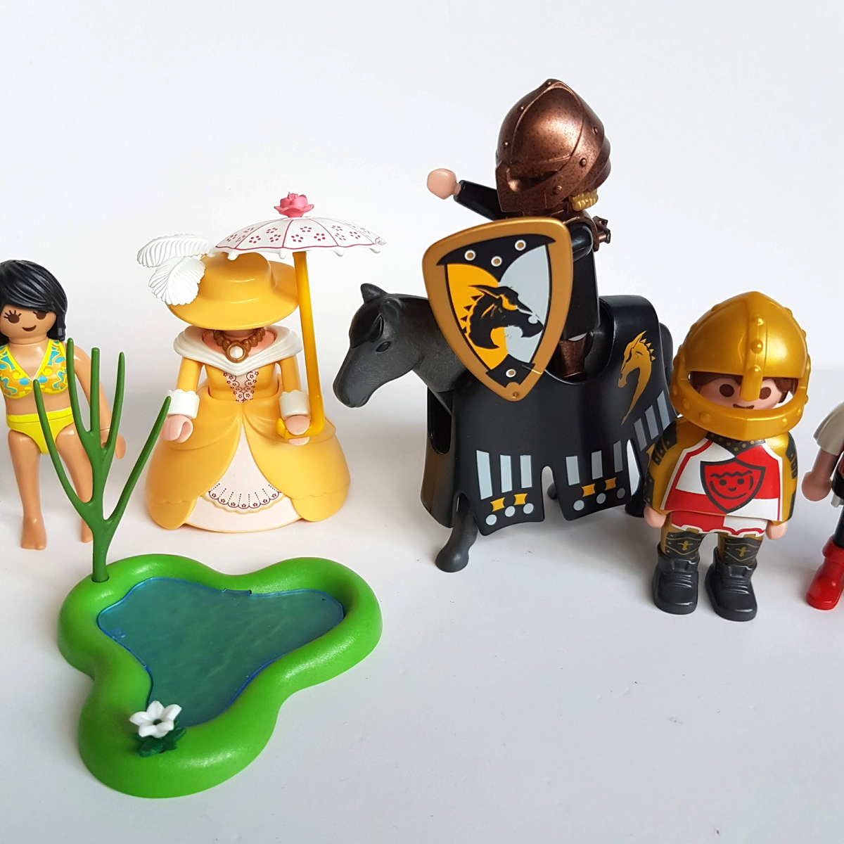 Playmobil MIXED LOT Knight Horse Lady Pirate Safari Ranger Action Figure Toy2