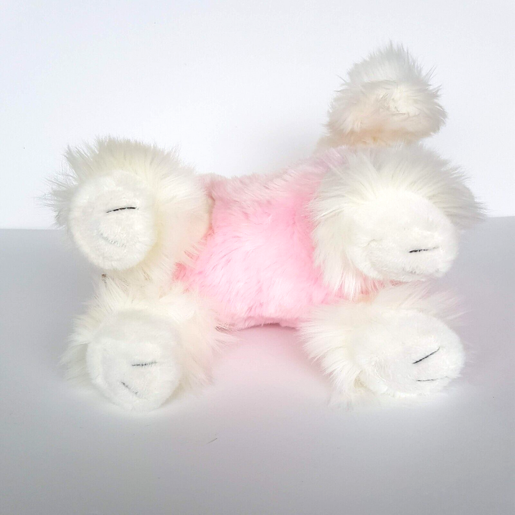 Keel POODLE DOG Plush Puppy 25cm Pet Lead TAG Leash Stuffed Animal Soft Toy Cute10