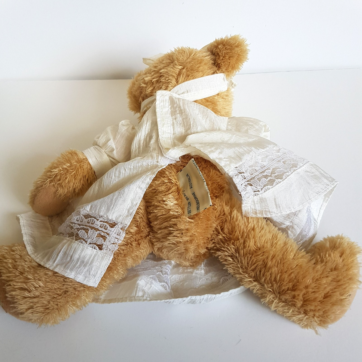 Settler Bears TAFFETA ROSE TEDDY Bear 26cm Plush Lace Soft Toy Stuffed Animal12