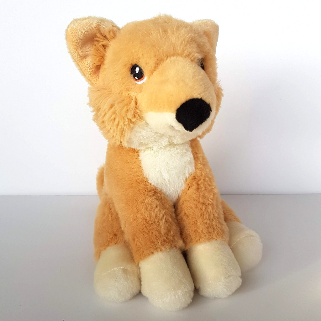 Keel DINGO AUSTRALIAN WILD DOG Plush 22cm Stuffed Animal Soft Toy Embroidery0