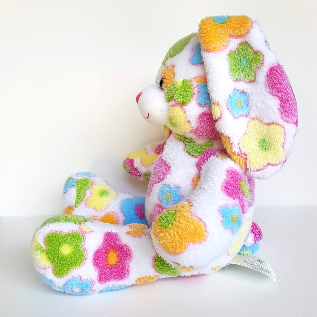 Build A Bear WHITE FLOWER RABBIT Plush BAB Plush Soft Toy 40cm Stuffed Animal10