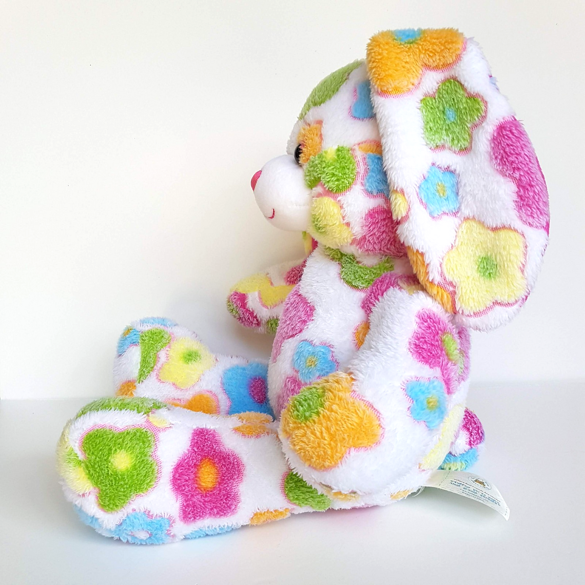 Build A Bear WHITE FLOWER RABBIT Plush BAB Plush Soft Toy 40cm Stuffed Animal10