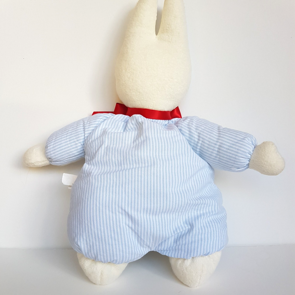 Alimrose BUNNY RABBIT Fabric Lovey 45cm Cloth Stuffed Animal Soft Toy Comforter9