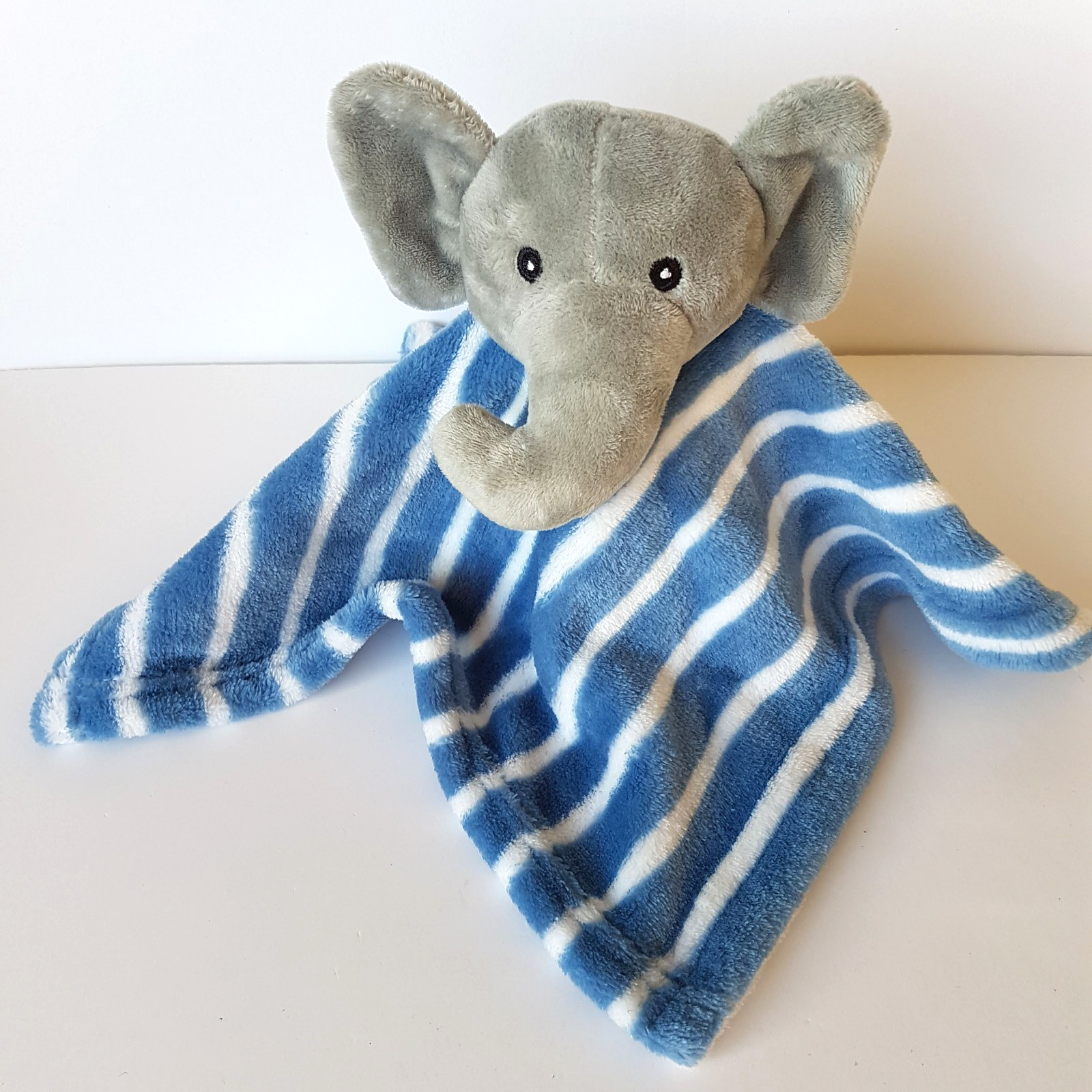 Lila & Jack ELEPHANT Lovey Security Blanket Stuffed Animal Soft Toy Comforter1