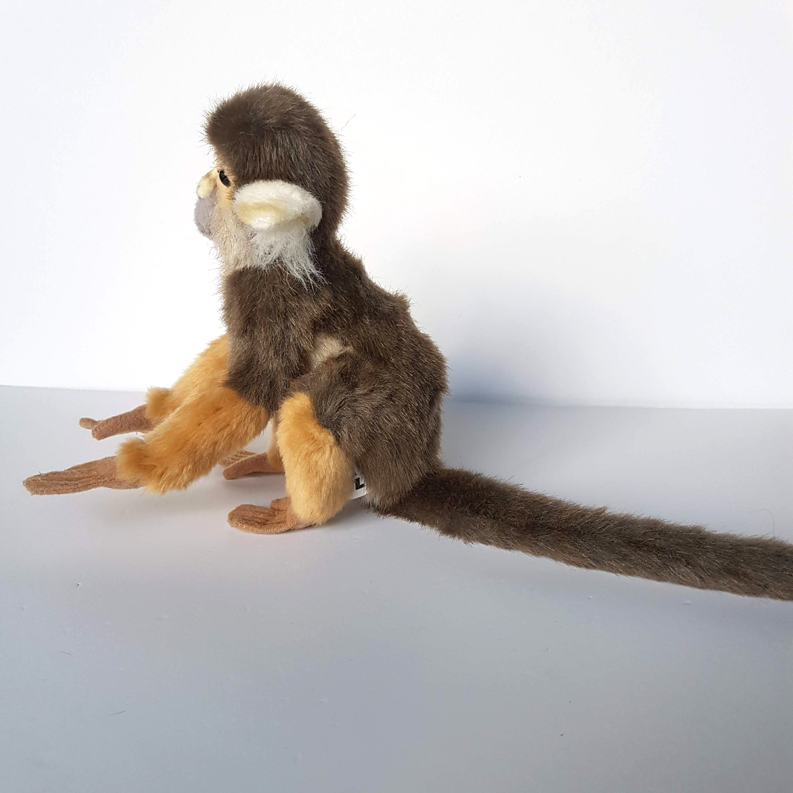 Hansa SQUIRREL MONKEY Plush Stuffed Animal Soft Toy 19cm tall Jungle Toys Cute3