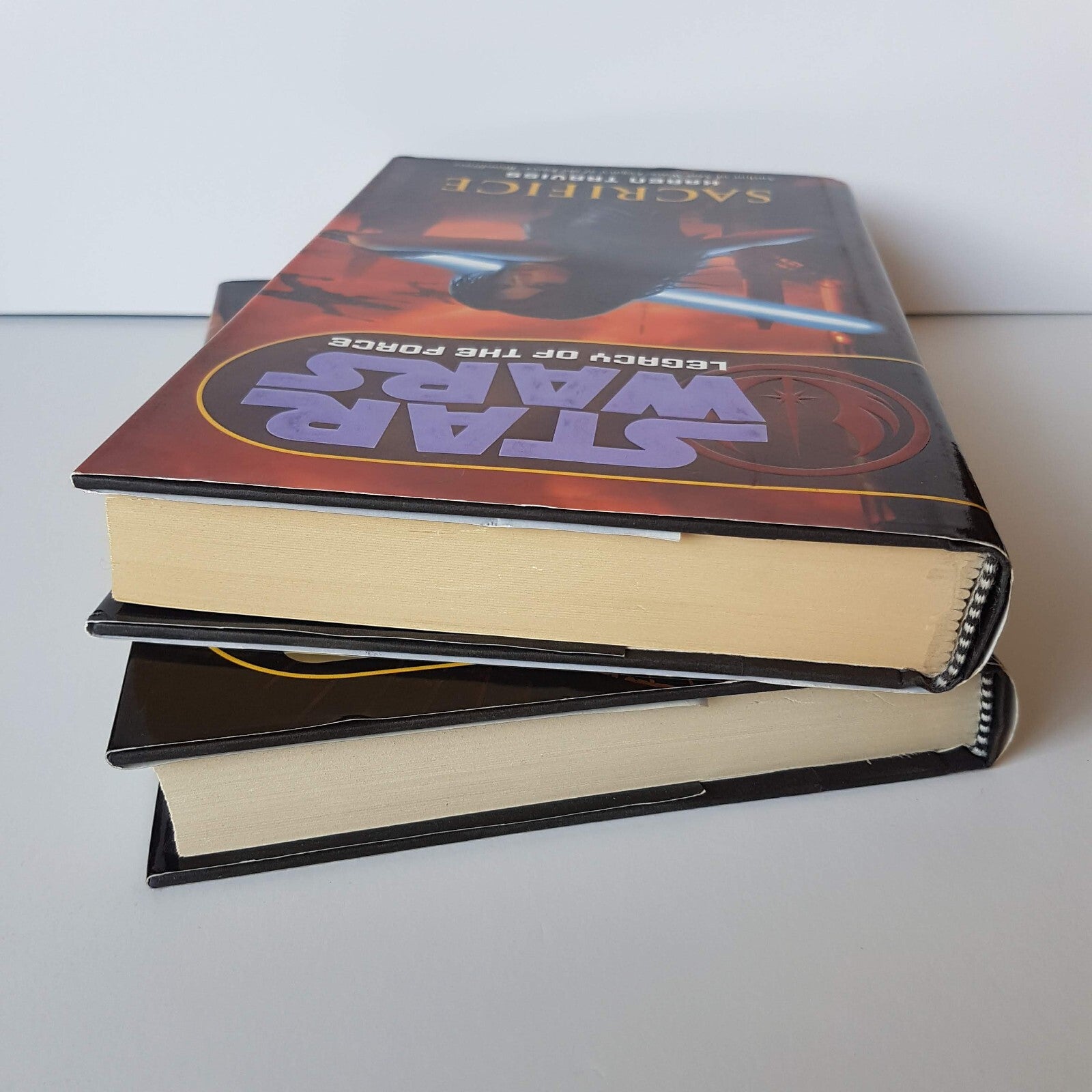 STAR WARS Books Legacy Of The Force Sacrifice 2007 Invincible 2008 Set Hardcover6