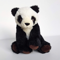 Keel SMALL PANDA Plush Soft Toy 17cm Stuffed Animal Black White Embroidery Eyes0