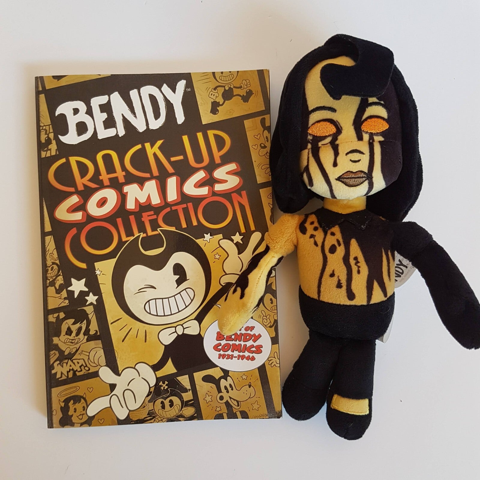 Bendy & The Ink Machine BOOK + PLUSH Audrey 9" Plush Soft Toy Comics Collectible0