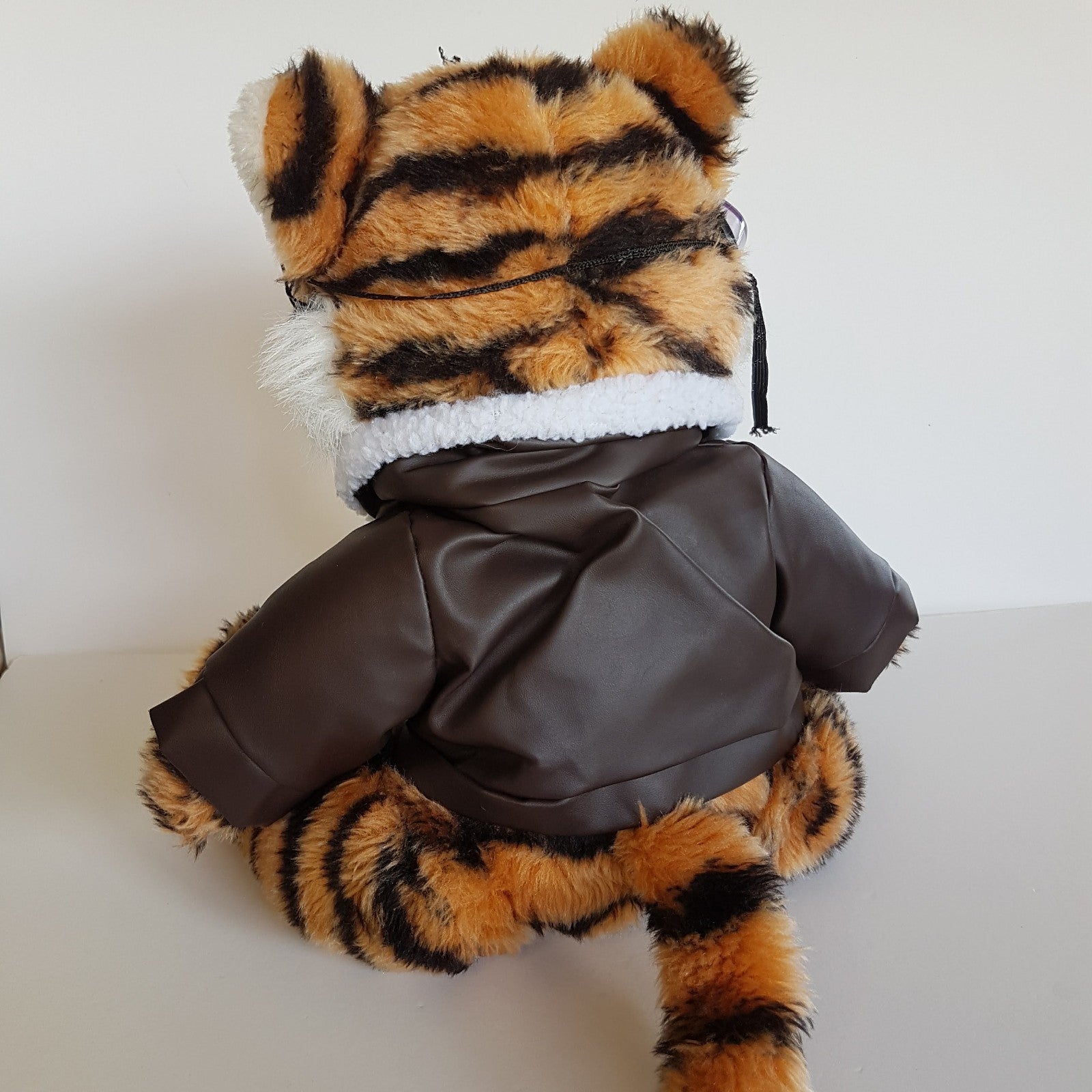 Rare Vintage FLYING TIGERS Aviation Squadron Pilot Plush Stuffed Animal Soft Toy13