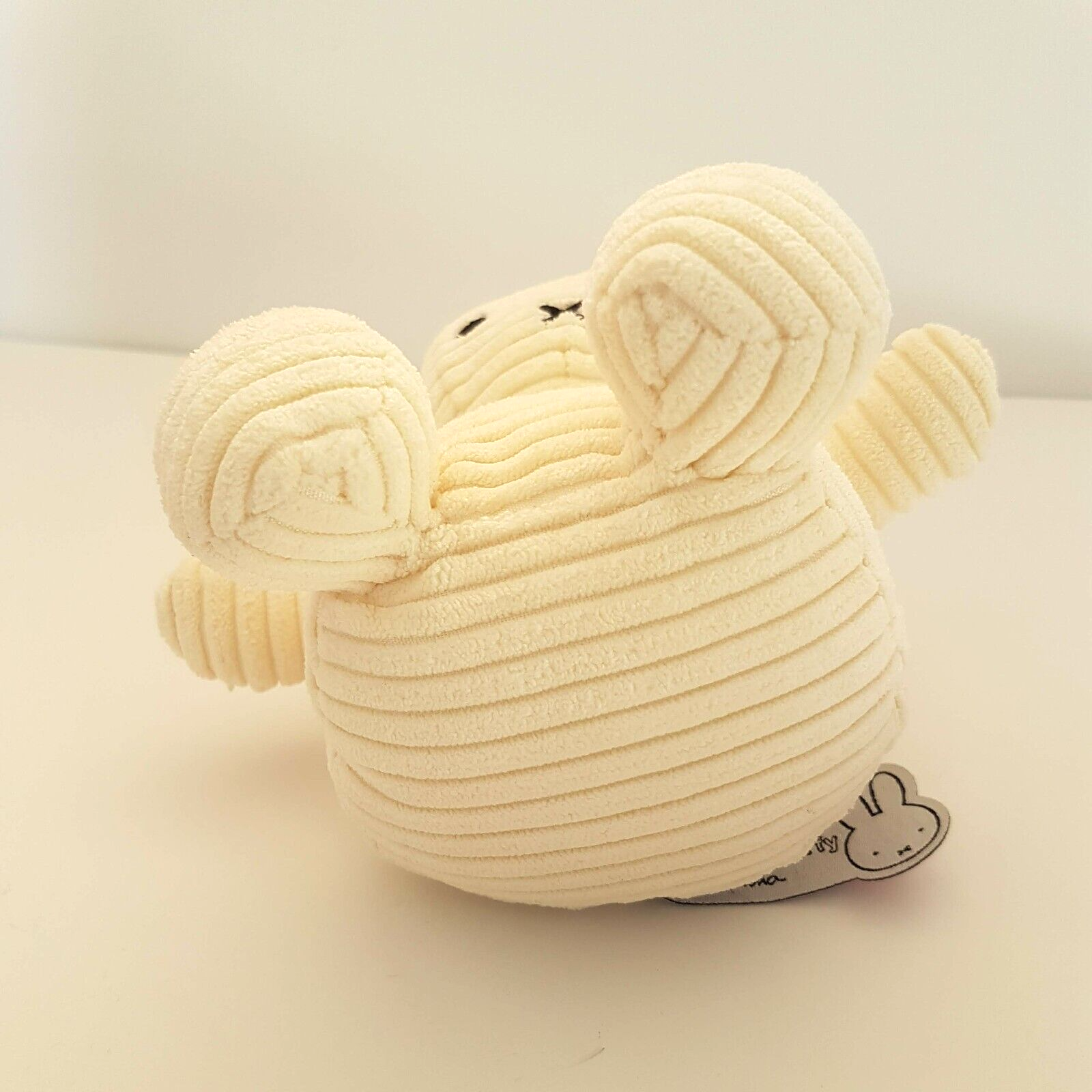 MIFFY Nijntje Corduroy Bunny Rabbit Plush Cream 9.5” Stuffed Animal Soft Toy6