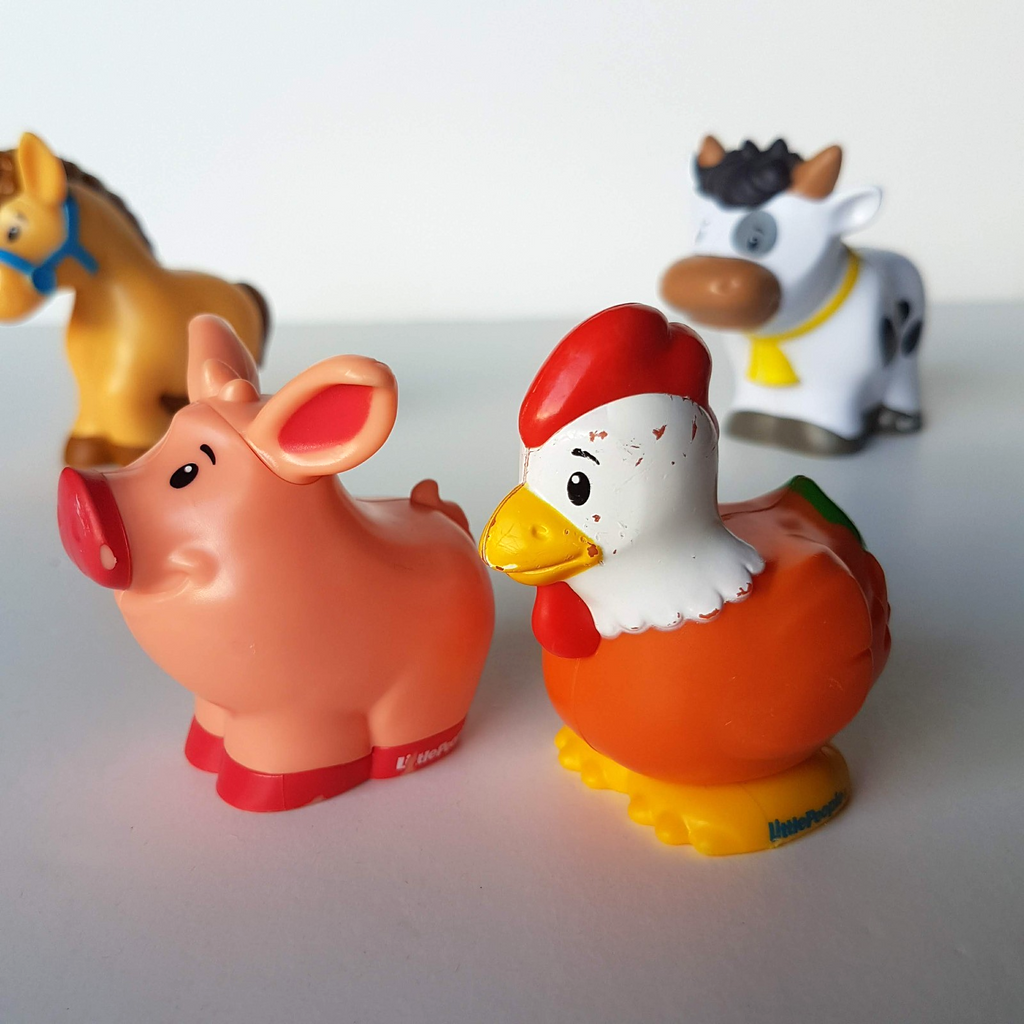 Fisher Price Little People MIXED LOT Farm Animals Birds Boy Girl Figures Toy13