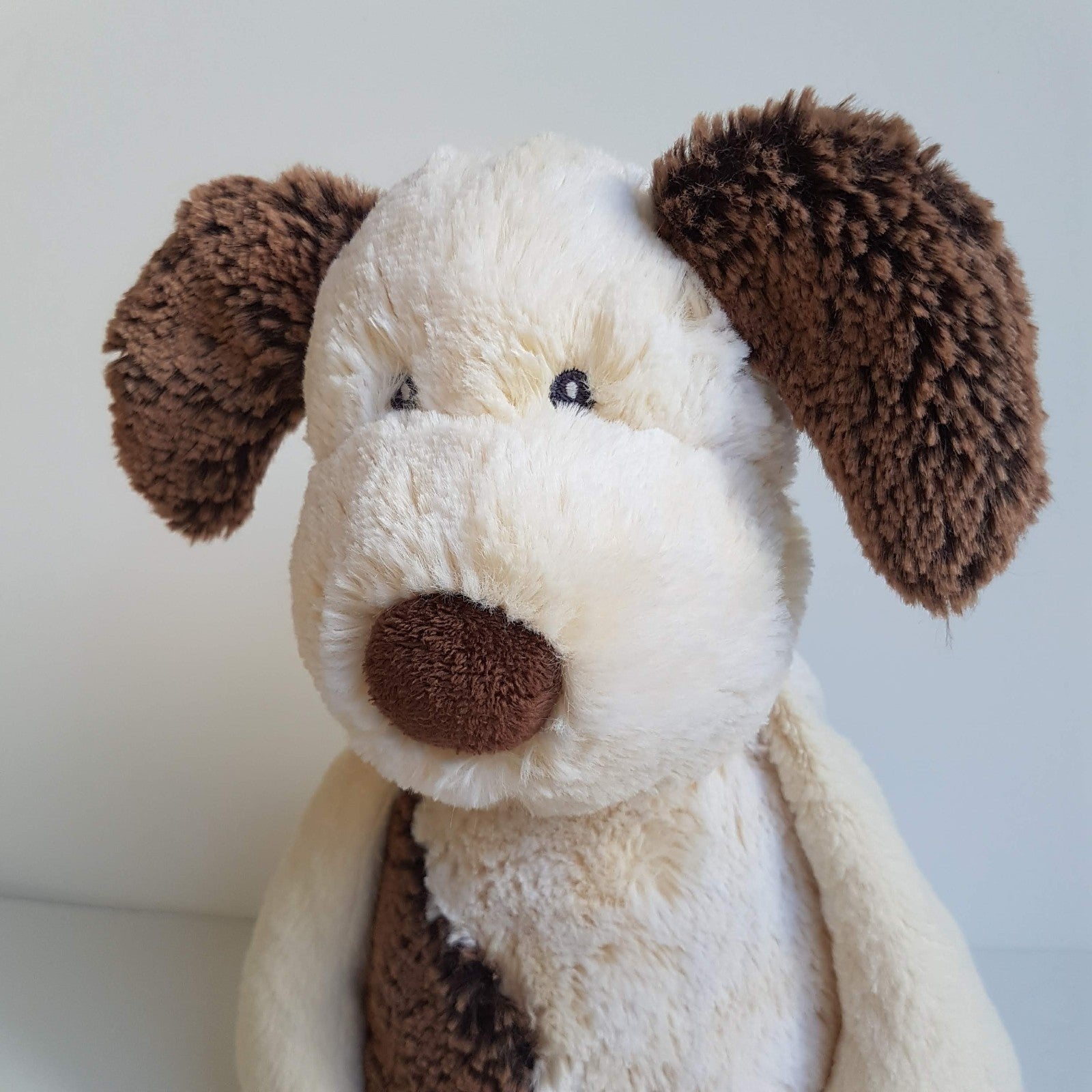 Korimco PATCH DOG Plush Puppy Pets 40cm Soft Toy Stuffed Animal Cuddly Floppy1