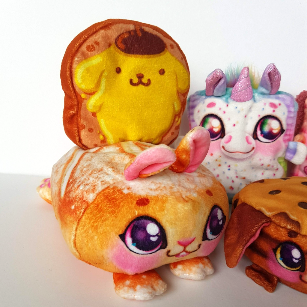 Cookeez Makery LOT Scented Unicorn Dog Rabbit Hello Kitty Plush Stuffed Soft Toy1