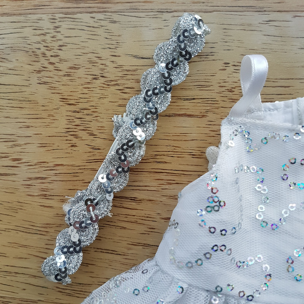 Pretty JOURNEY DOLL SEQUIN DRESS 3 Piece Geoffrey Doll Toy Clothes Accessories3