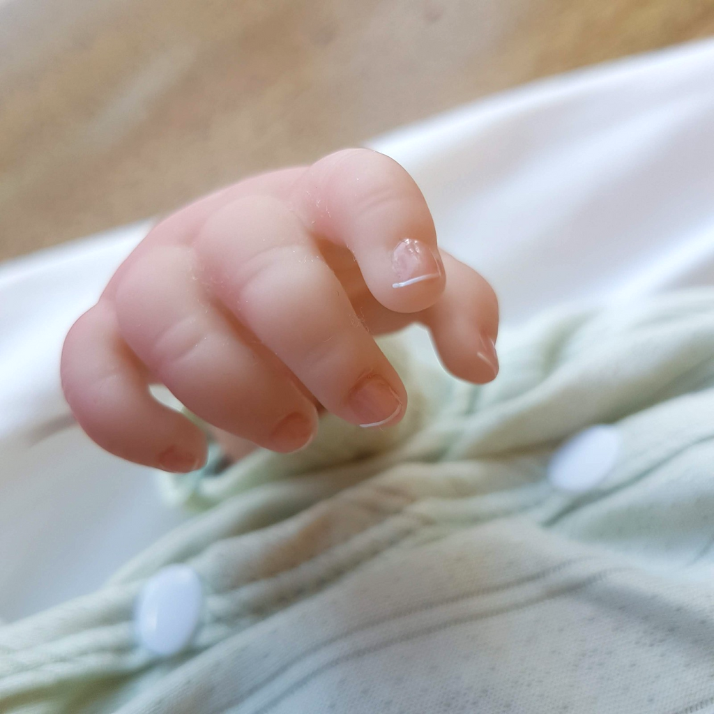 Doll Reborn LIFELIKE BOY BABY Root Hair Realistic 46cm 1kg Weighted Articulated13