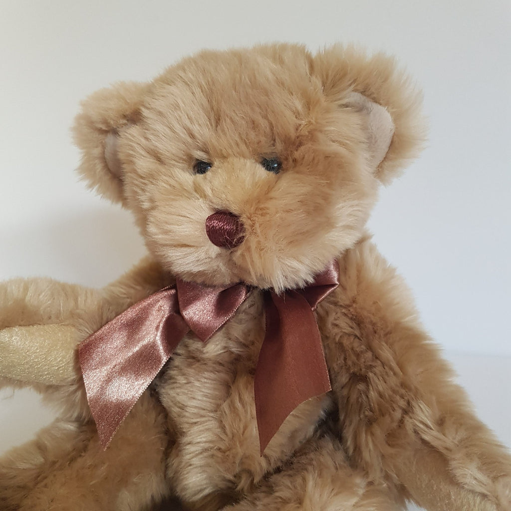 Korimco RICH Floppy TEDDY BEAR 36cm Plush Soft Toy Floppy Stuffed Animal Cuddly2