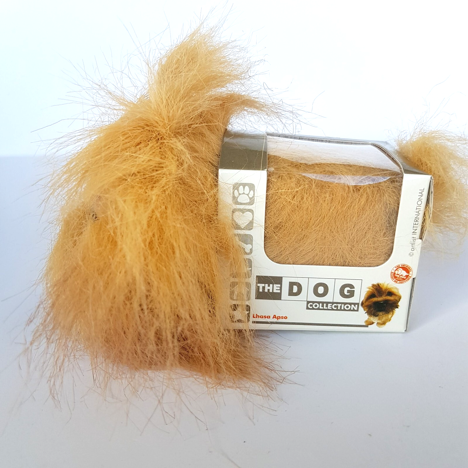 ARTLIST The Dog LHASA APSO Puppy Original Box Collar Plush Soft Toy Retired Cute1