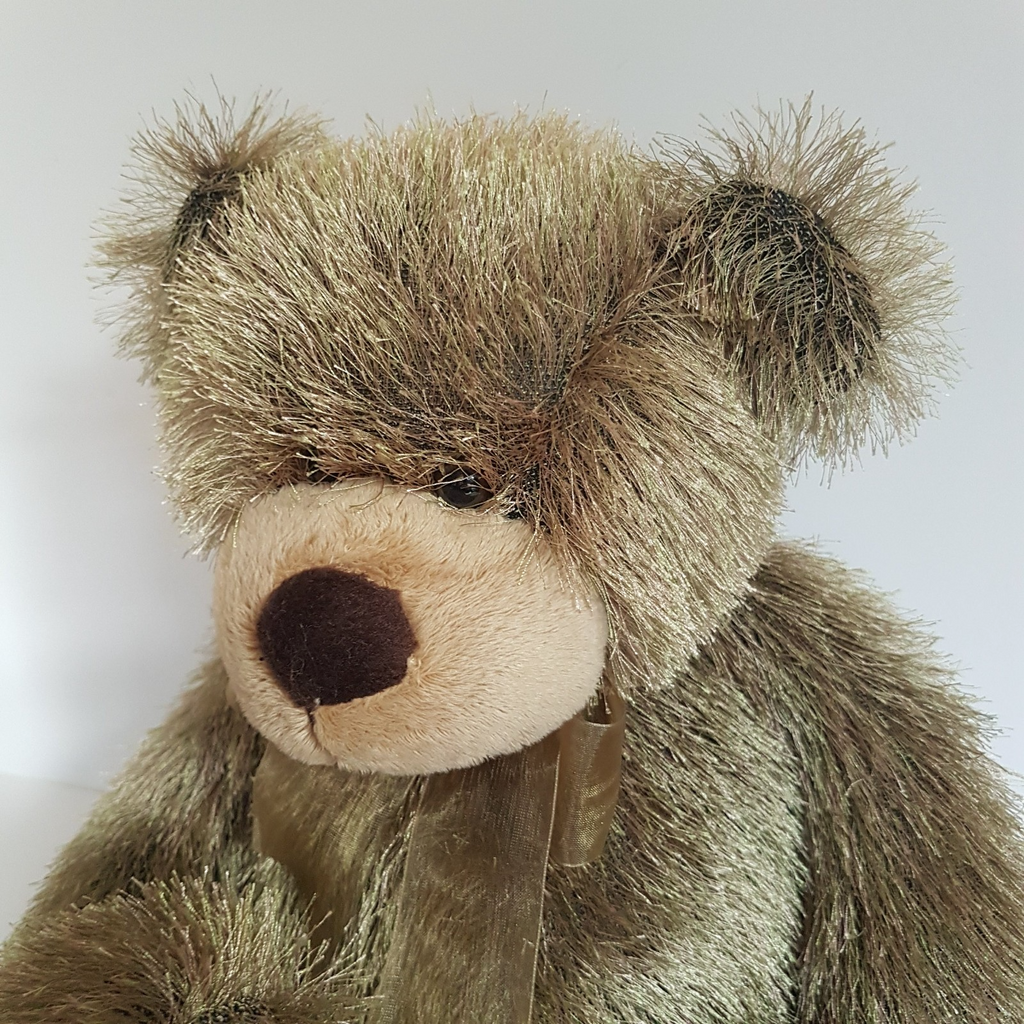 Baby Touch SHAGGY TEDDY BEAR 45cm Plush Soft Toy Floppy Stuffed Animal Cuddly2