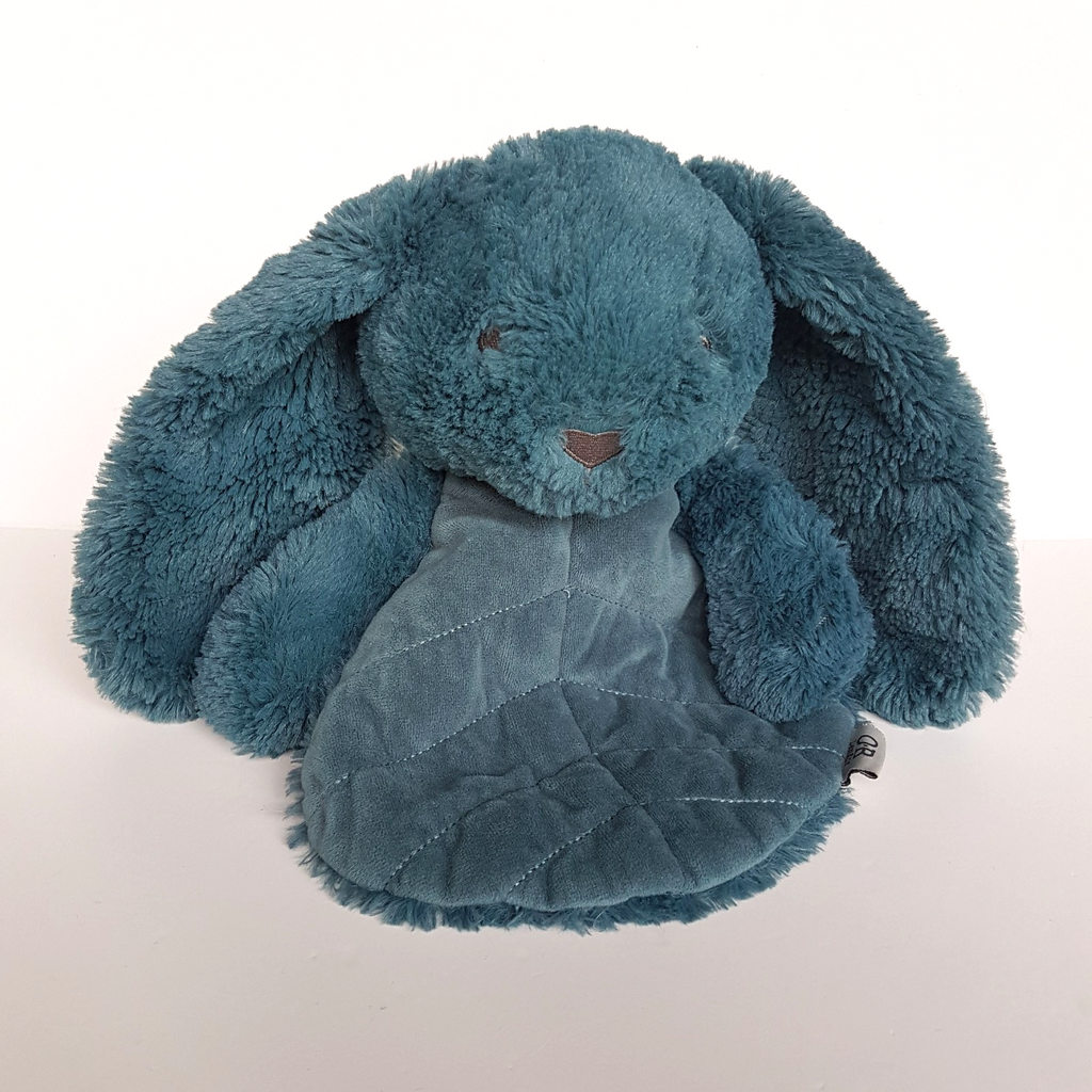 OB Designs BANJO BUNNY Baby Lovey Security Blanket Comforter Soft Toy Animal0