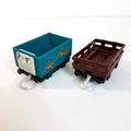 Thomas MUDDY TROUBLESOME + ANIMAL CAR Gullane Train Toys Plastic Train Car Hooks0