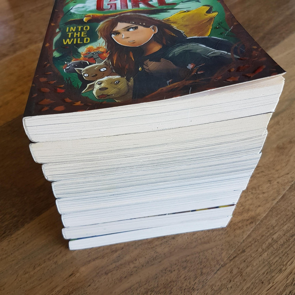 Anh Do WOLF GIRL 1 8 Fantasy Book Bundle Lot Kids Paperback Illustrated Novel19