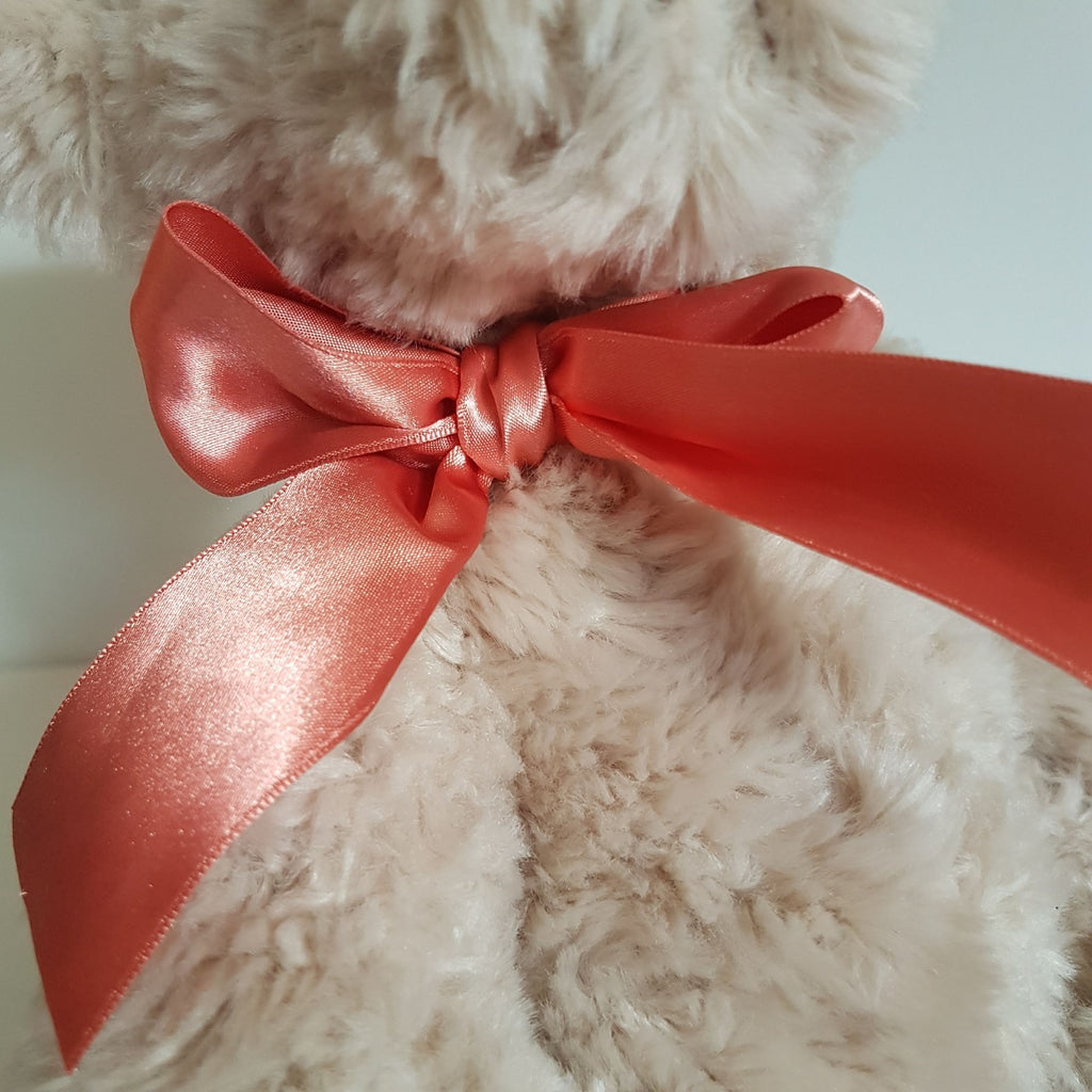 Dusty Pink ALANNA TEDDY BEAR 35cm RUSS Plush Soft Toy Stuffed Animal Cuddly Cute4