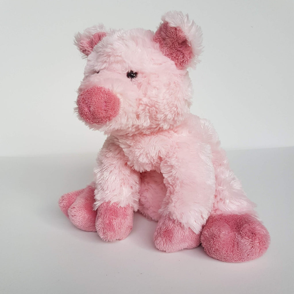 Tomfoolery MINKPLUSH PIG Little Miss P Stuffed Animal 17cm Pink Soft Toy Floppy3