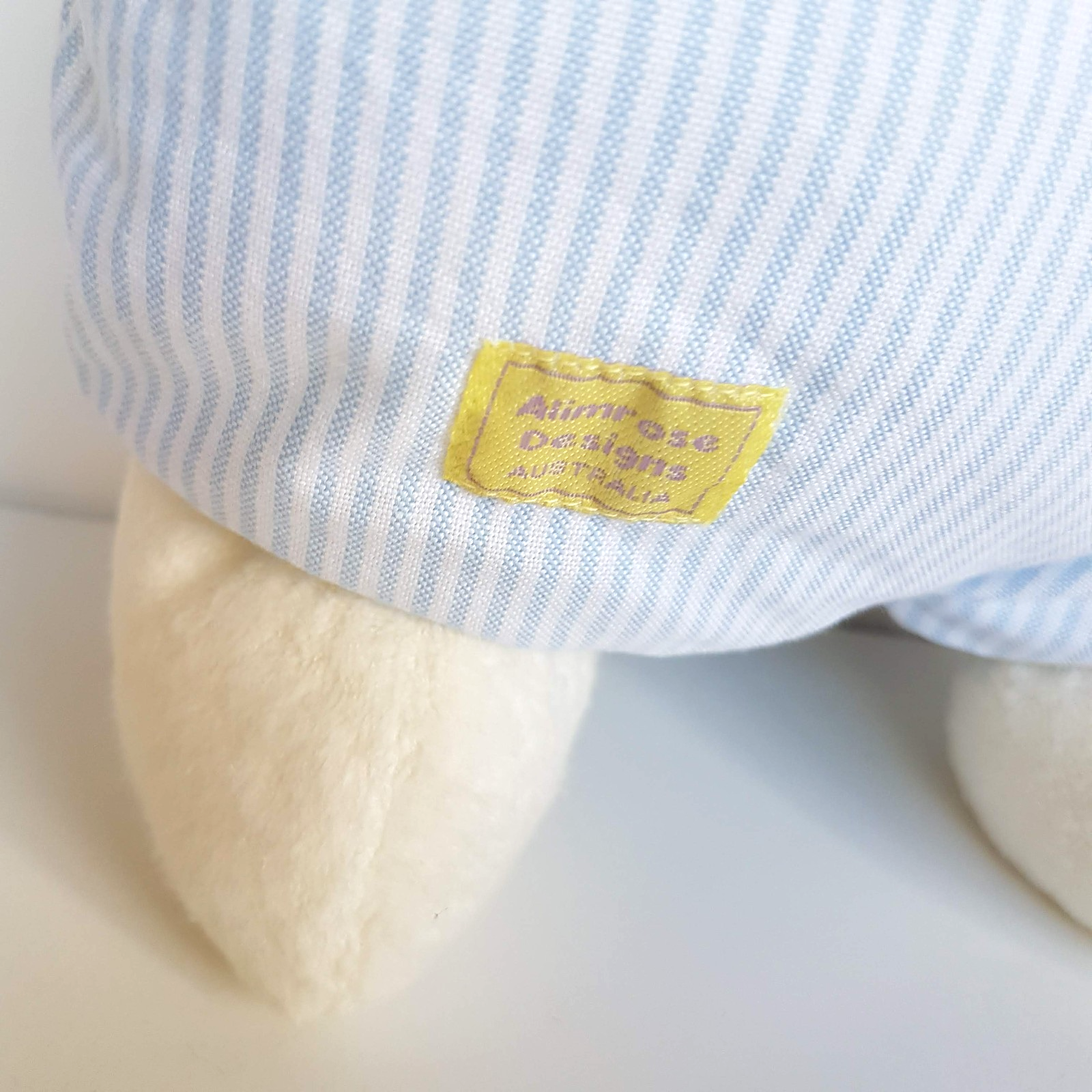 Alimrose BUNNY RABBIT Fabric Lovey 45cm Cloth Stuffed Animal Soft Toy Comforter3
