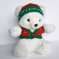 Myer MYBEAR II CHRISTMAS BEAR Plush Teddy Bear 32cm VINTAGE Stuffed Animal0
