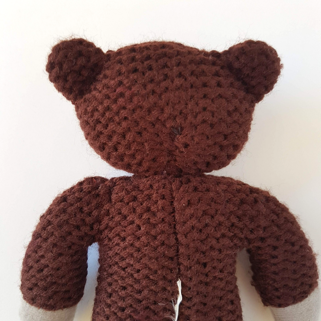 MR BEAN TEDDY BEAR 17cm Soft Toy Plush NO TAGS Stuffed Animal Knit Small TV Cute8
