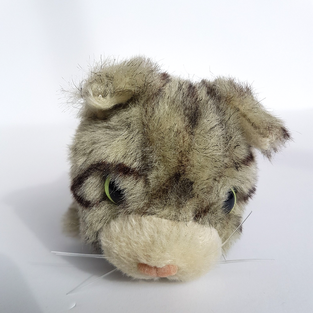 ARTLIST The Cat GREY TABBY Plush 15cm Kitten Soft Toy Stuffed Animal Collar Cute8