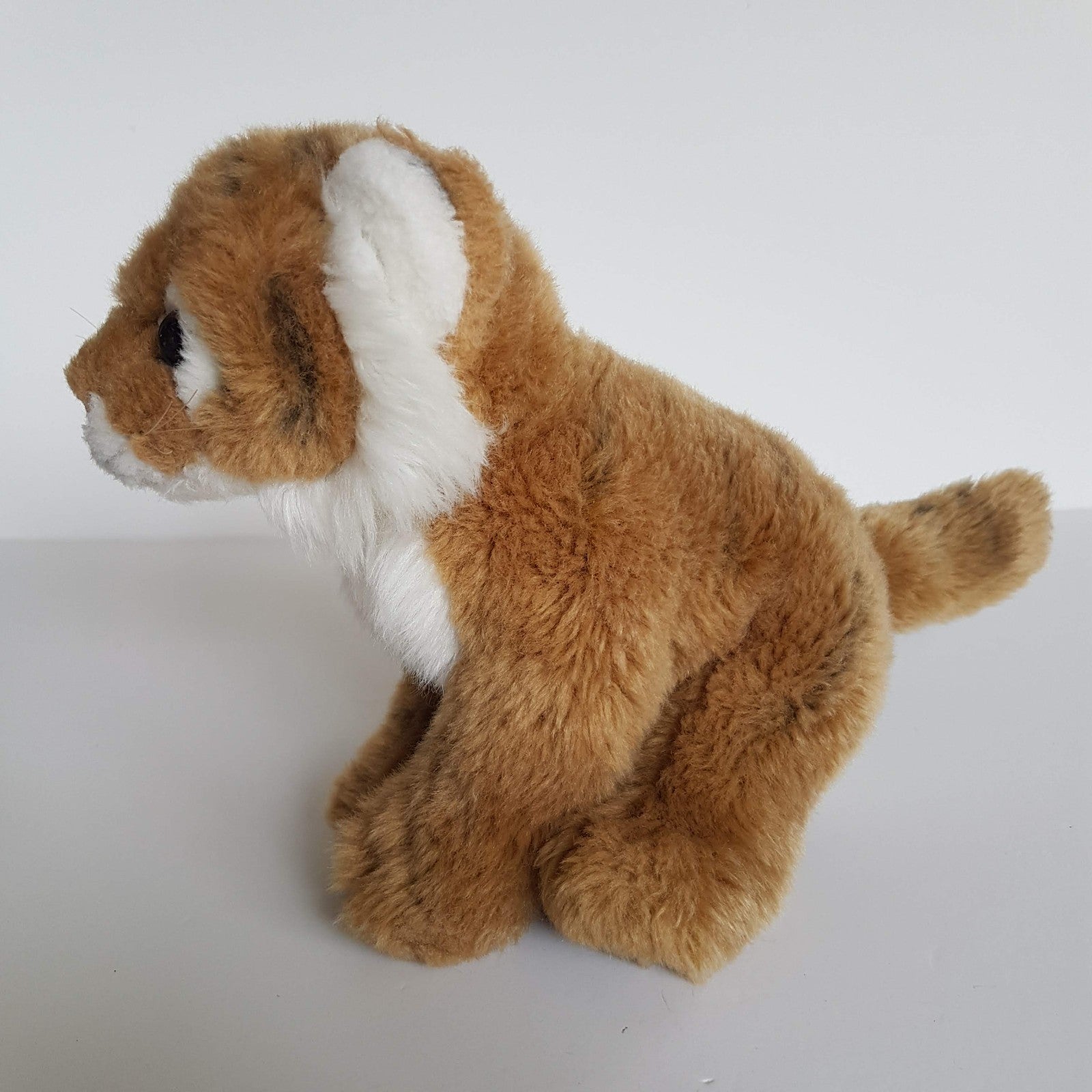 WWF Vintage TIGER WILD CAT Plush 1986 Soft Toy Stuffed Animal 18cm Safari Jungle3