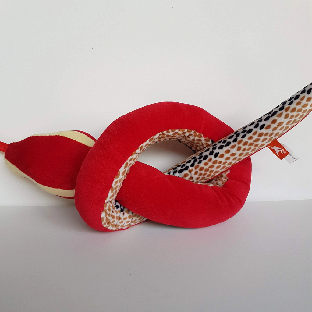 Wild Republic  130cm SNAKE Reptile Plush Soft Toy Stuffed Animal Red Black Green9