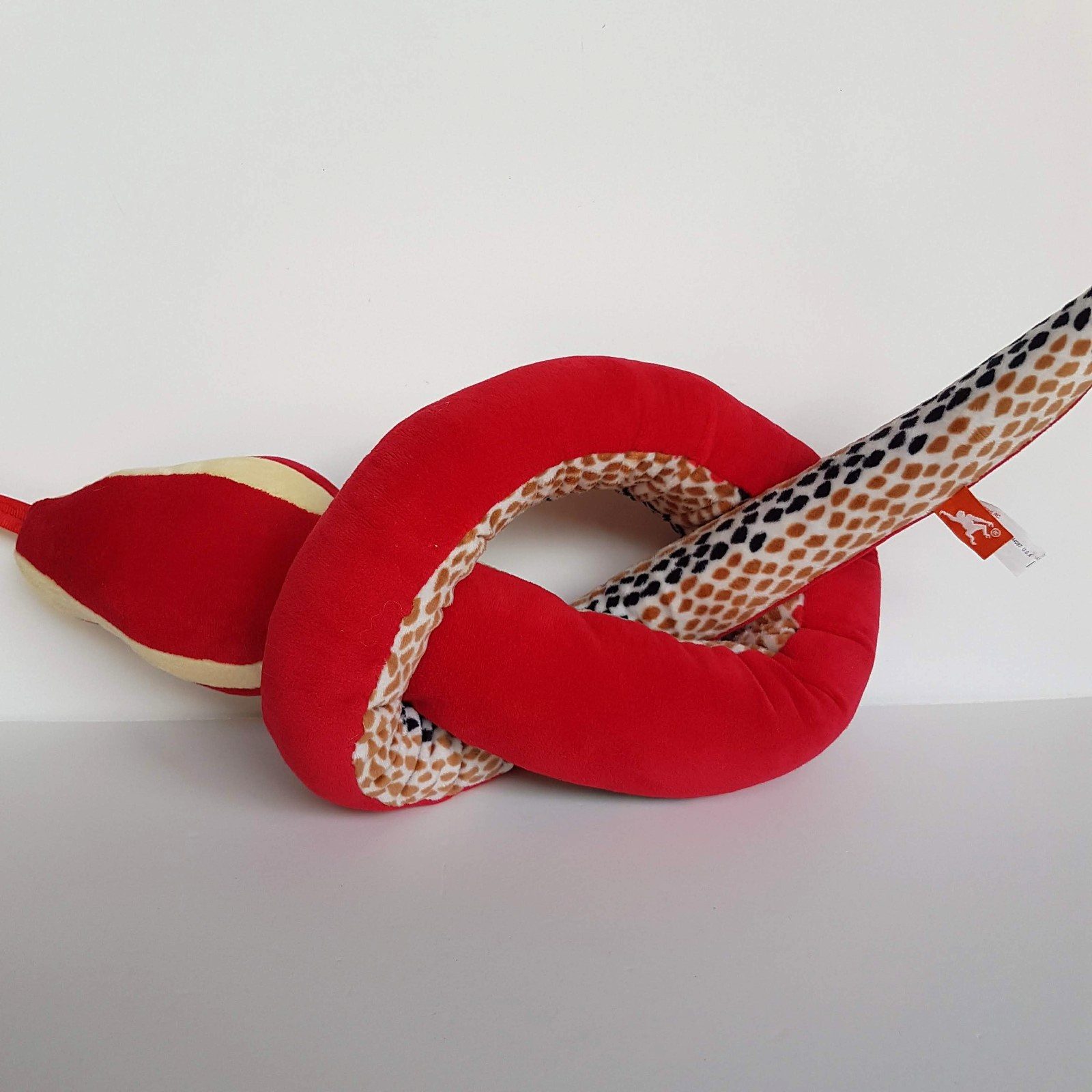Wild Republic  130cm SNAKE Reptile Plush Soft Toy Stuffed Animal Red Black Green9