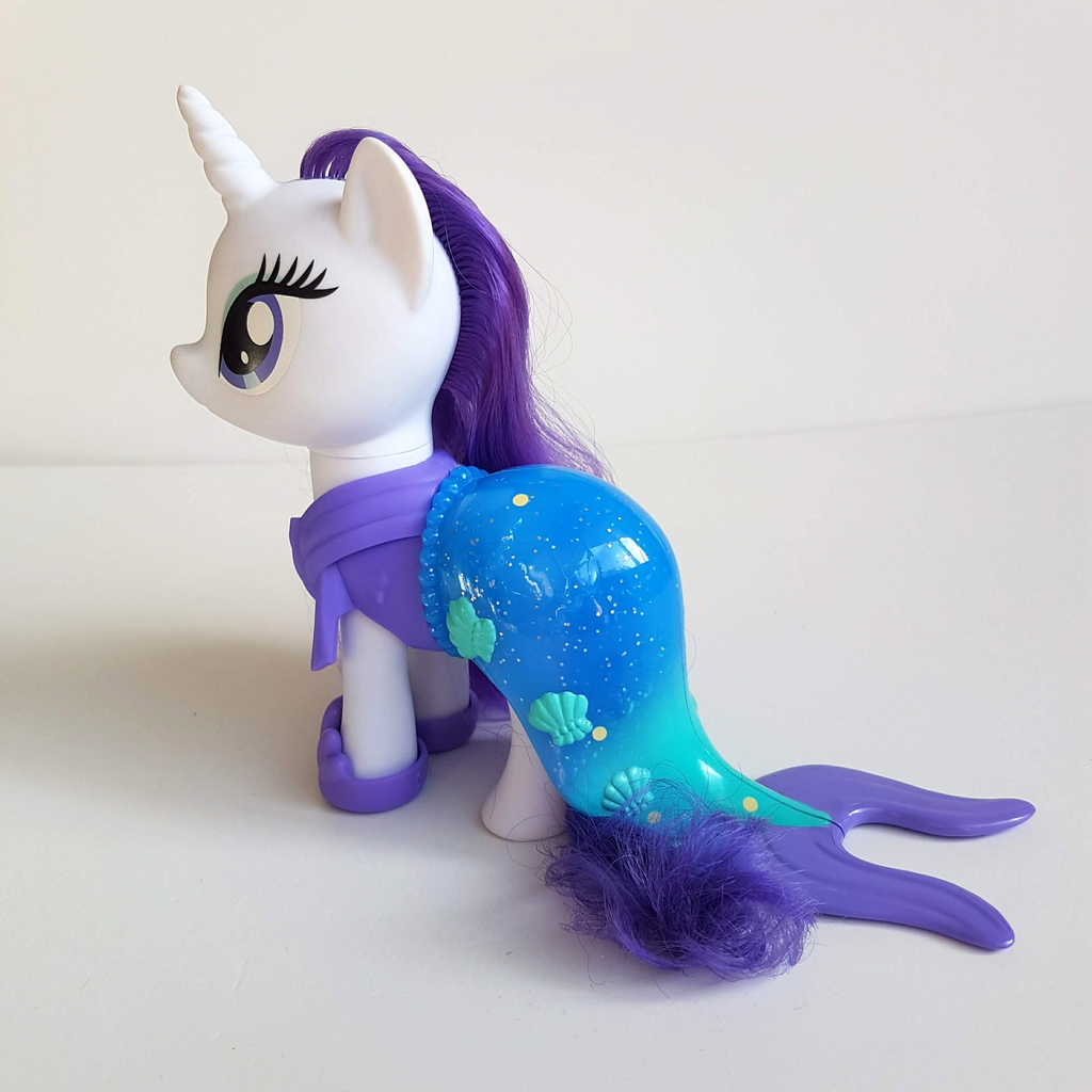 My Little Pony RARITY The Movie Snap On Fashion 16cm Horse Figure Brushable Toy1