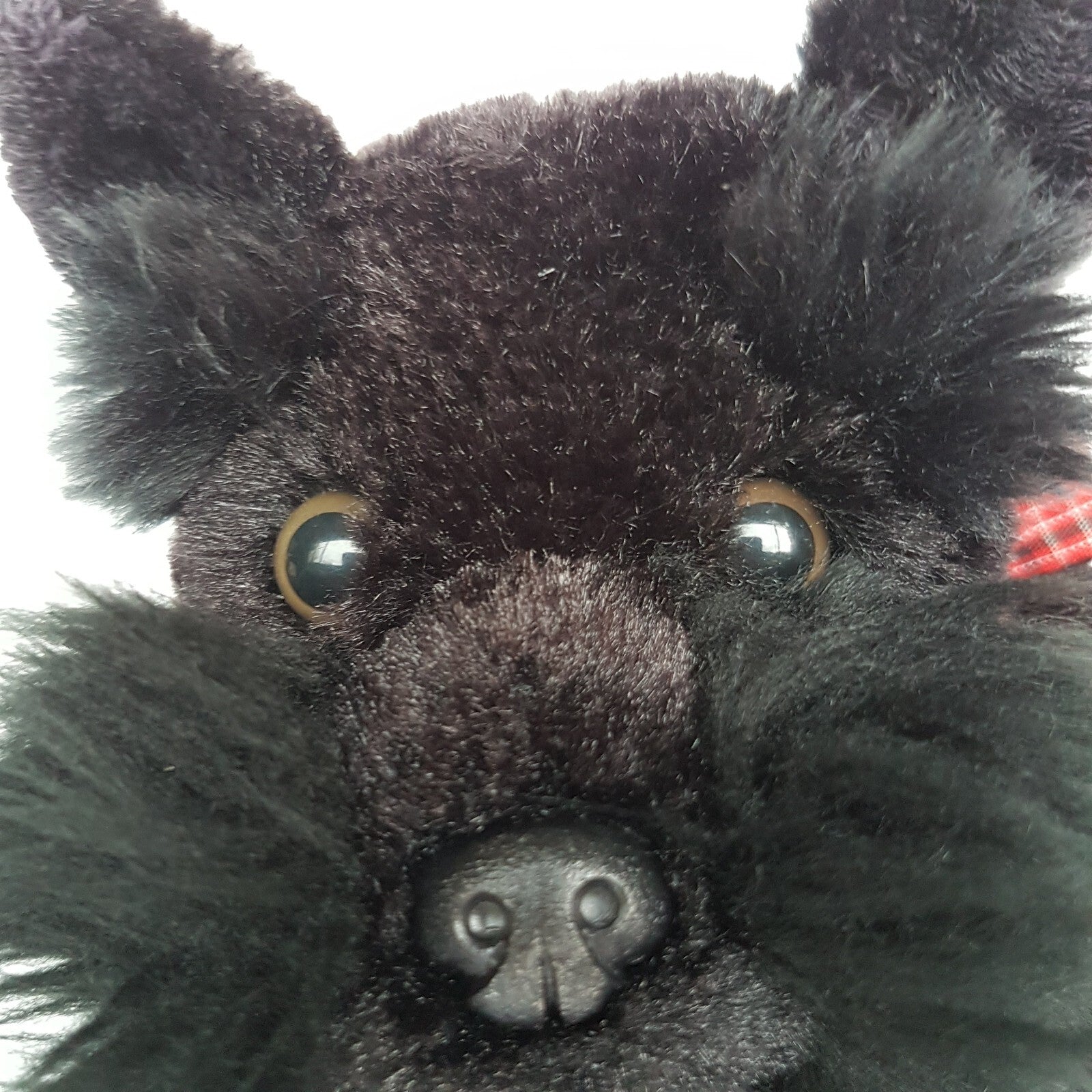 BLACK SCOTTISH TERRIER DOG Plush Toy Stuffed Animal Scruffy Scotch Soft Toy Cute5