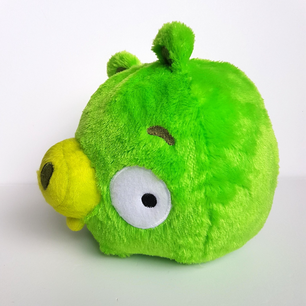 RARE Angry Birds GREEN PIG Changi Airport Exclusive 20cm Stuffed Animal Soft Toy5