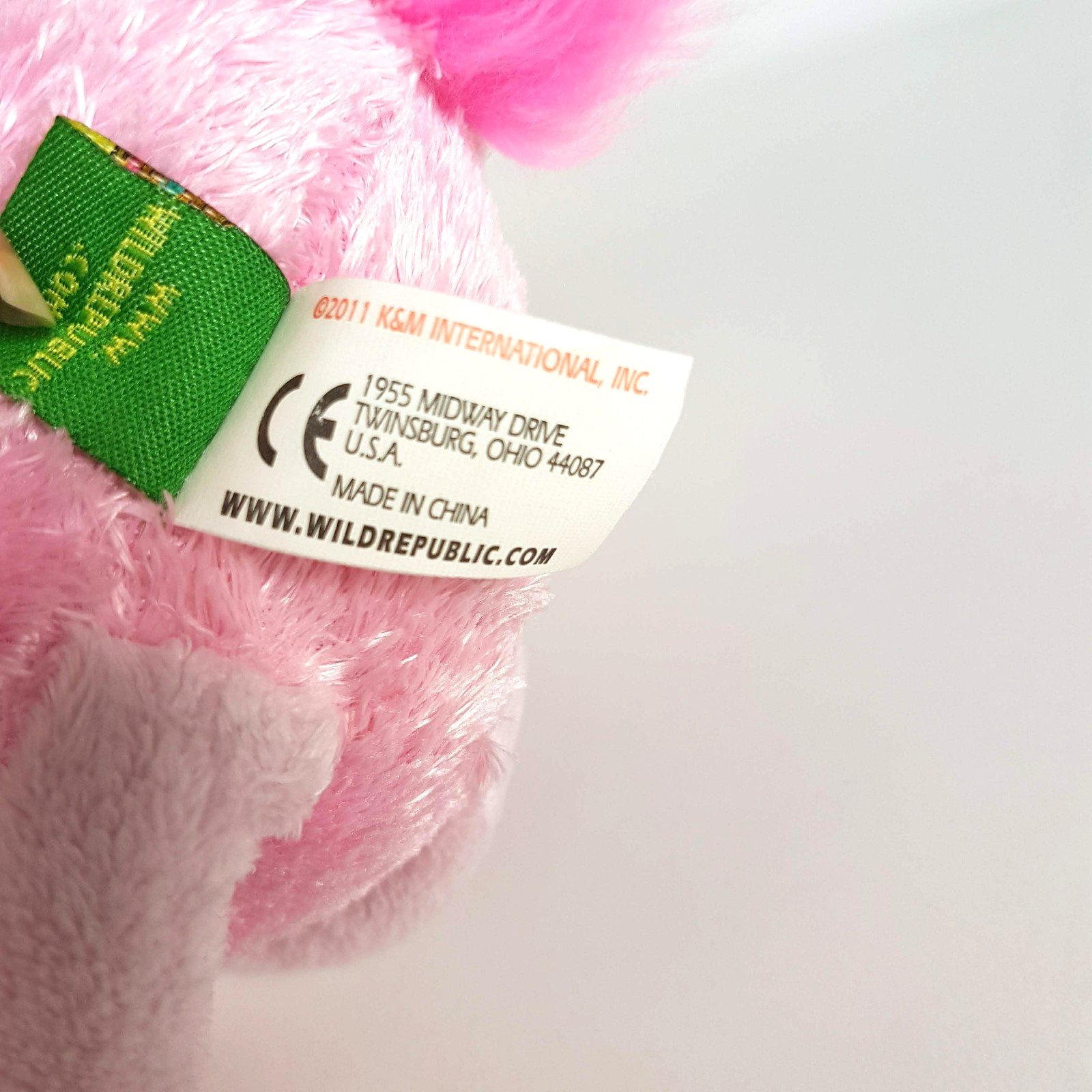 Wild Republic FLAMINGO PEEPER Plush Bird Soft Toy Stuffed Animal Floppy Big Eyes8
